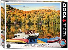 Puzzle Eurographics 1000 pieces: Coastal cottage, QC