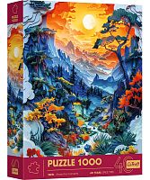 Trefl 1000-piece Puzzle: 40 years of Trefl Valley