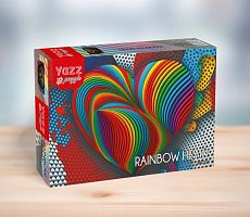 Puzzle Yazz 1000 pieces: Rainbow Heart