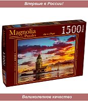 Magnolia Puzzle 1500 pieces: Maiden Tower