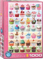 Puzzle Eurographics 1000 pieces: Holiday cupcakes