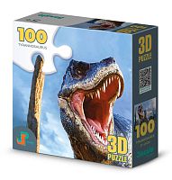 3D Jazzle Puzzle 100 Pieces: Tyrannosaurus Rex