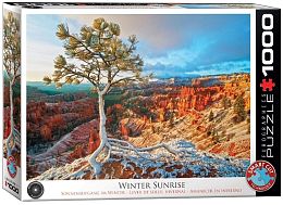 Puzzle Eurographics 1000 pieces Winter sunrise