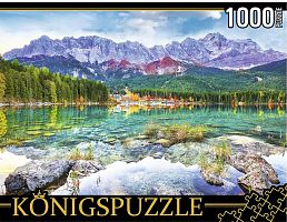 Konigspuzzle 1000 pieces puzzle: Germany. Lake Eibsee
