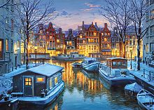 Cherry Pazzi Puzzle 1000 pieces: Amsterdam at Night