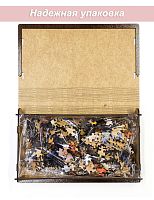 Wooden puzzle with 500 pieces. The most beautiful. A girl with a wreath of flowers