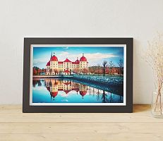 Pintoo 1000 pieces puzzle: Moritzburg Castle