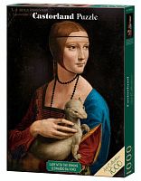 Castorland 1000 Pieces Puzzle: Da Vinci. The lady with the ermine