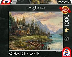 Schmidt 1000 Pieces Puzzle: A Walk on Father's Day