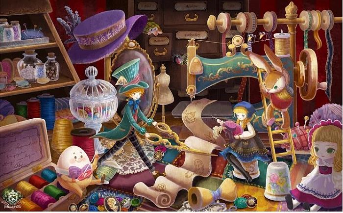 Puzzle Pintoo 1000 pieces Stanley. Alice - Hatter H1745