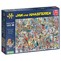 Jumbo 1000 Pieces Puzzle: At the Barbershop