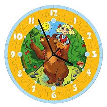 Masha and the bear. Puzzle Clock (126-02)