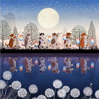 Pintoo 900-piece puzzle: Nyansongi. Moonlight Parade