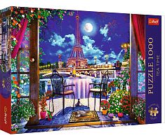 Trefl 1000 Pieces Puzzle: Tea Time. Paris at night