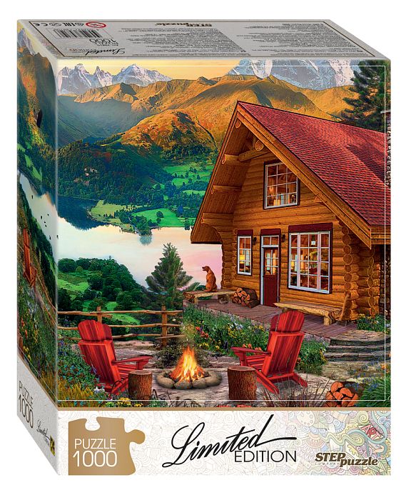 Step puzzle 1000 pieces: Idyll in the mountains 79810