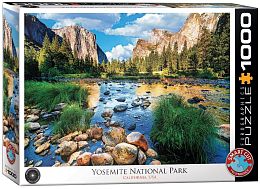 Puzzle Eurographics 1000 pieces: Yosemite national Park