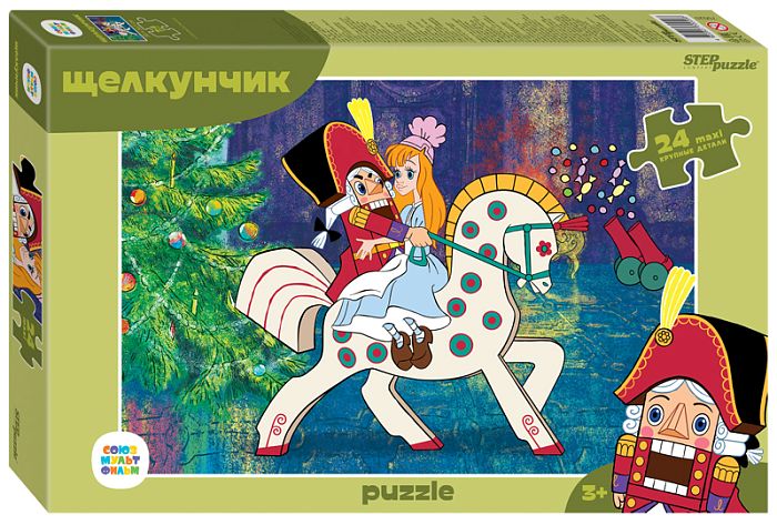Puzzle Step puzzle 24 Maxi details: Nutcracker (S/m) 70020