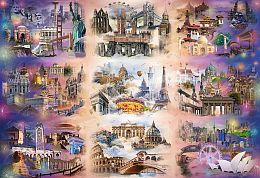 Trefl Puzzle 13500 pieces: Cities beyond the Clouds