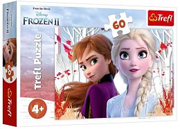 Trefl 60-piece puzzle: the Magical world of Anna and Elsa