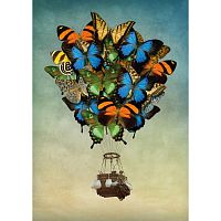 Magnolia 1000 Pieces Puzzle: Butterfly Balloon