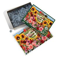 Cobble Hill Puzzle 1000 pieces: Sunflowers on the farm