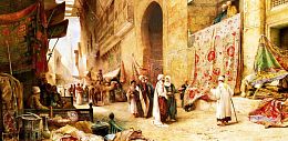 Anatolian Puzzle 1500 pieces: Carpet Bazaar in Cairo