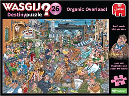 Puzzle Jumbo 1000 pieces: Wasgij. Organic Overload (Destiny 26)