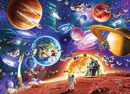 Cobble Hill Puzzle 350 Pieces: Space Travel