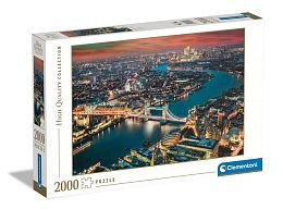 Puzzle Clementoni 2000 details: London from a bird's eye view