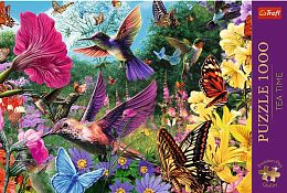 Trefl 1000 Pieces Puzzle: Tea Time. The Hummingbird Garden