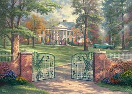 Schmidt 1000-piece puzzle: T. Kincaid. 50th anniversary of Graceland