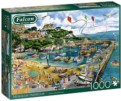 Falcon 1000 Pieces Puzzle: Harbor in Newquay