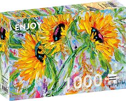 Enjoy 1000 pieces Puzzle: Sunflower Joy