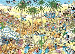 Jumbo 1000-piece Puzzle: Oasis (MARKDOWN)