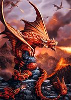 Trefl 1000 Pieces Puzzle: Fantasy. The Fire Dragon