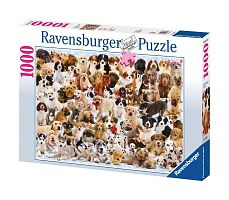 Ravensburger puzzle 1000 pieces: the Abundance of dogs 