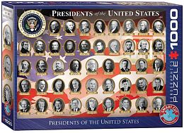 Eurographics 1000 Pieces Puzzle: US Presidents