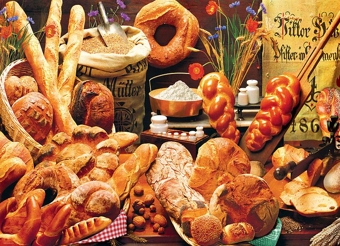 Eurographics 1000 pieces puzzle: Bread Table 6000-5626