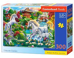 Castorland 300 Pieces Puzzle: The Garden of Unicorns