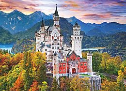 Eurographics 1000 pieces puzzle: Neuschwanstein Castle