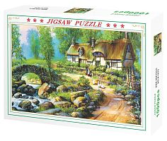 Royaumann 1000 pieces puzzle: House by the river