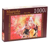 Magnolia 1000 Pieces Puzzle: Red Plum