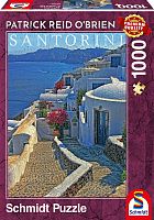 Schmidt puzzle 1000 pieces: Patrick Reid'brien. Santorini