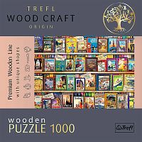 Wooden Trefl 1000 Pieces Puzzle: World Guides