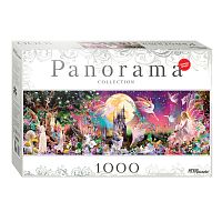 Step puzzle 1000 pieces: the Dance fairies Panorama