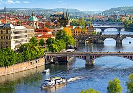 Puzzle Castorland 500 details: the Bridges of Prague