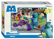 Step puzzle 60 pieces: Monsters