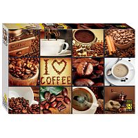 Step puzzle 3000 pieces: Coffee