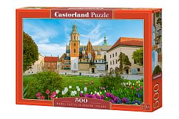 Castorland 500 pieces puzzle: Wawel Castle in Krakow, Poland