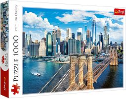 Trefl 1000 Pieces Puzzle: Brooklyn Bridge, New York, USA